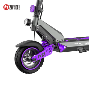 Scooter Eléctrico Plegable de Aleación de Aluminio para Adultos, Fabricado en China, con Ruedas de 10 Pulgadas, 48V, Portátil - Product Image 4