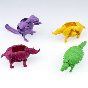 Multi-Design 4-Egg Small Plastic Animal Toys EN71 Certificate QF Brand Model QF-B1150 for Capsule Vending Machine (Ages 2-14) - Product Image 6