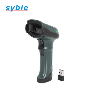 Escáner de código de barras de mano inalámbrico con dongle <span class=keywords><strong>USB</strong></span>, comprobador de precios 2D de supermercado, artículo nuevo, Syble, 2000 - Product Image 1