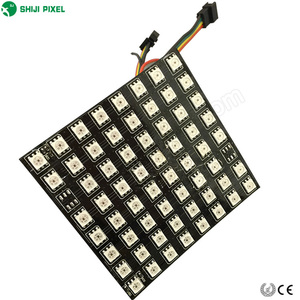 SHIJI APA102C 8*8cm DC5V RGB Full Color LED Matrix Flexible RGB Pixel Panel - Product Image 3