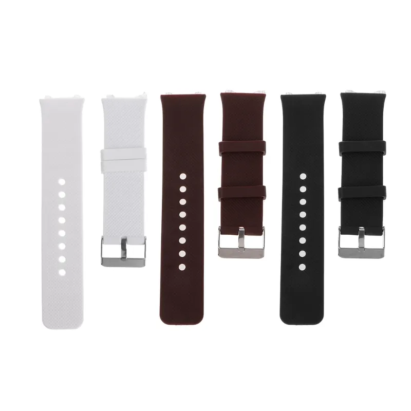 Free Shipping Smart Watch Strap Silicone Wrist Band Strap Metal Buckle Bracelet Replacement For DZ09 QW09 Smart Watch