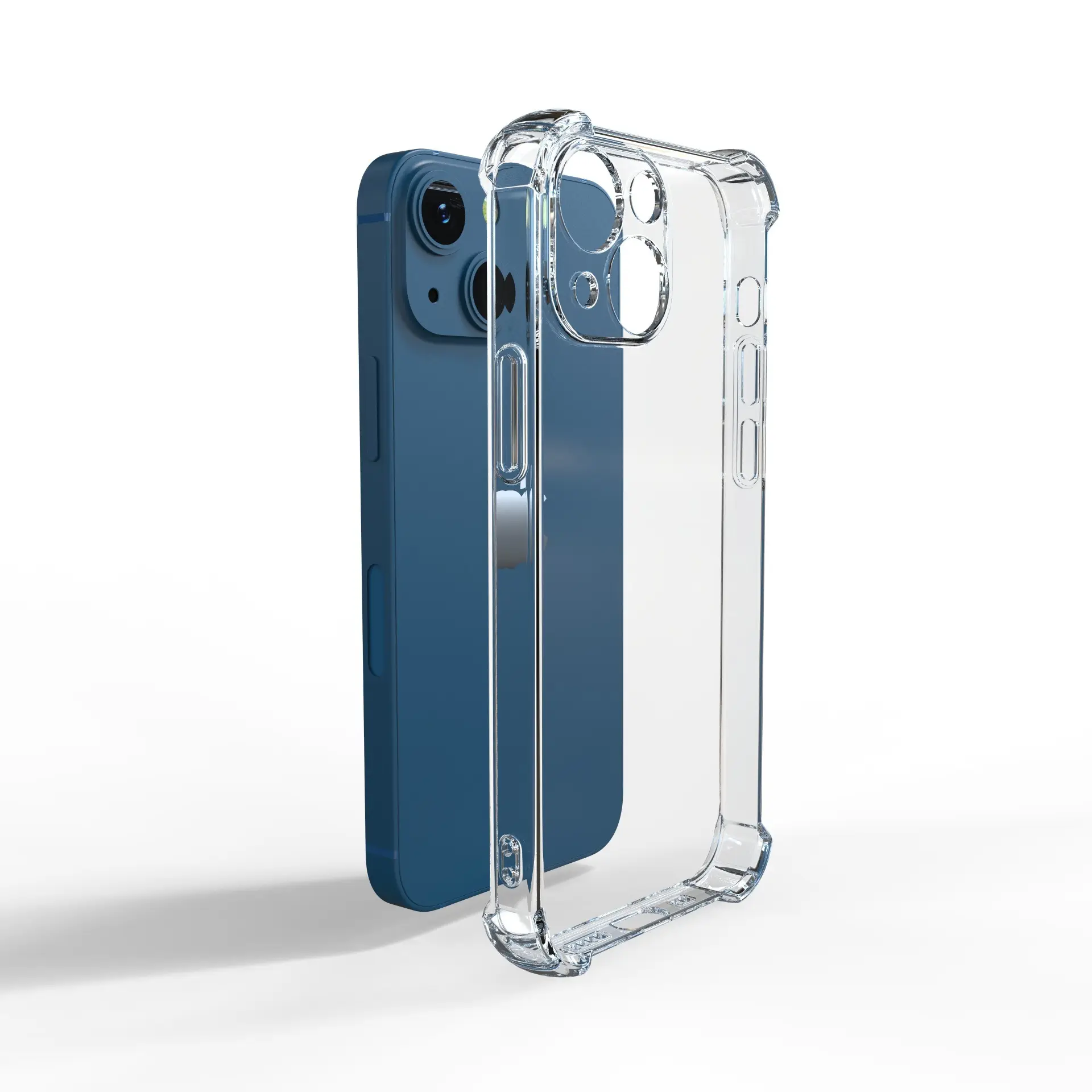 Nieuwe Clear Phone Case Harde Acryl Tpu Shockproof Mobiele Cover Voor Iphone 13 Pro Max Transparante Gevallen