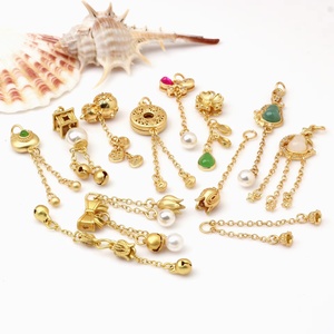 Accesorios de cobre con cuentas DIY para la creación de colgantes, collares, pendientes, dijes, cuentas y pulseras - Product Image 5