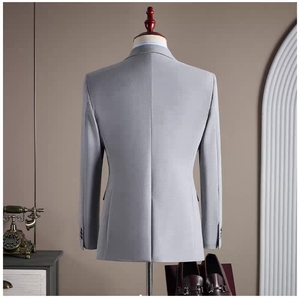 Maßgeschneiderter Luxus-Anzug aus Polyester für Herren, Hochwertiges Formelles Business-Outfit für VIP-Unternehmensveranstaltungen - Product Image 4