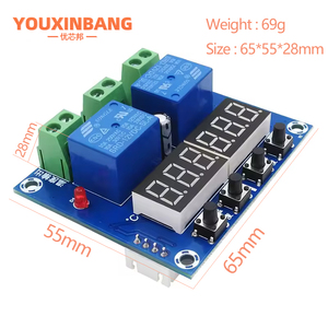 XH-M452 modulo di controllo di temperatura e umidità Display digitale parola alta precisione doppia uscita automatica temperatura costante - Product Image 2