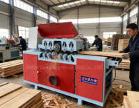Scie à ruban professionnelle multi-lames 380V 22kW horizontale écologique automatique pour usage en scierie et en moulin à bois