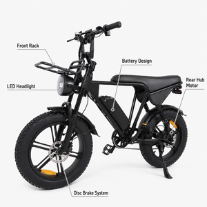 <span class=keywords><strong>Bicicleta</strong></span> Eléctrica Ligera <span class=keywords><strong>de</strong></span> Nuevo Diseño <span class=keywords><strong>de</strong></span> 48V 500W para Adultos, <span class=keywords><strong>Bicicleta</strong></span> Eléctrica para Viajes Urbanos y Desplazamientos al <span class=keywords><strong>Trabajo</strong></span>, Suspensión Completa, E-MTB <span class=keywords><strong>de</strong></span> Hierro - Product Image 5
