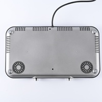 Cuisinière électrique infrarouge domestique 3500W à deux brûleurs, plaque vitrocéramique multifonction