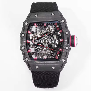 2026 Designer New Hollow Tourbillon Luxury Automatic Mechanical <b>Watch</b> 38-02 Fashion Carbon Fiber - Product Image 4