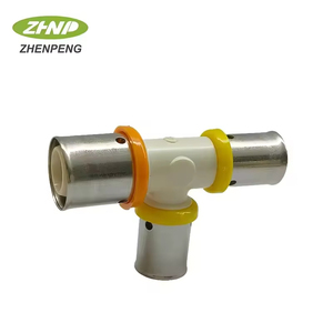Raccords PEX multicouches <span class=keywords><strong>à</strong></span> sertissage égal certifiés NSF CUPC Zhenpeng PPT201616 20*<span class=keywords><strong>16</strong></span>*<span class=keywords><strong>16</strong></span>, <span class=keywords><strong>raccord</strong></span> de tuyauterie d'eau rond injecté - Product Image 4