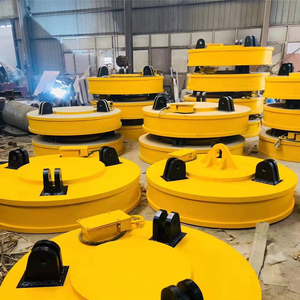 Crane and Excavator Lifting <strong>Electromagnet</strong> <strong>220v</strong> Adjustable Magnet Lifter Steel Plate Lifting <strong>Electromagnet</strong> - Product Image 1