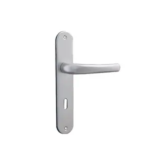 Алюминиевая дверная ручка рычажного типа для деревянной двери