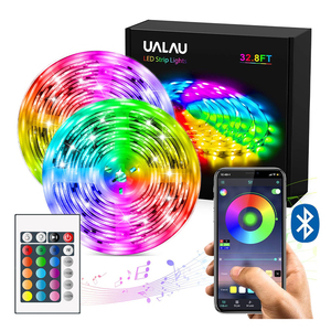 Controlador inteligente RGB Smd5050 para fiesta, tira de <span class=keywords><strong>luces</strong></span> <span class=keywords><strong>LED</strong></span> con <span class=keywords><strong>Wifi</strong></span>, Bluetooth, <span class=keywords><strong>Alexa</strong></span>, Google Home, Tuya, precio de fábrica - Product Image 1