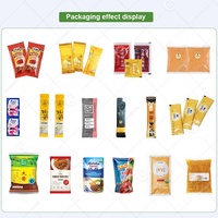 Machine d'emballage automatique de sachets pour sauce pizza, pâte de détergent, pâte d'arachide