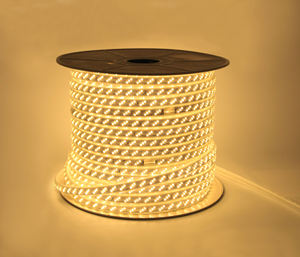Tira de luces LED flexibles de cobre IP67, 5M, 110/220V, 180 LED/M, 3 filas, todos los colores, <span class=keywords><strong>SMD2835</strong></span>, acabado esmerilado para decoración de escaparate de Hotel - Product Image 1