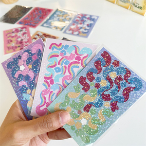 Personalized <strong>Stickers</strong> Custom Printing <strong>Adhesives</strong> <strong>Vinyl</strong> Logo Glitter Cute Kawaii Kiss Cut <strong>Stickers</strong> Die Cut <strong>Stickers</strong> Sheet - Product Image 6