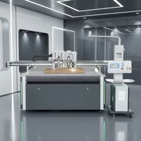 Máquina Automática para Hacer Cajas de Cartón TC, Cuchilla Oscilante en V, Fabricación de Cajas de Cartón Corrugado de 2, 3 y 5 Capas, Plotter de Corte