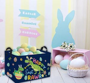 Wholesale Rectangle Storage Basket Dinosaur Toy <b>Shelf</b> Basket Clothes Laundry Storage <b>Box</b> Storage Bins - Product Image 6