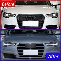 AURON Nouveau Phare Avant à LED 32V Haute Luminosité, Mise à Niveau 12V, 6000K, Éclairage Blanc pour Audi A6 2012-2018, Vente en Gros