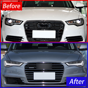 ไฟหน้า AURON รุ่นใหม่ 32V LED Chip ความสว่างสูง 12v Retrofit Upgrade 6000K สำหรับ Audi A6 แสงสีขาว ปี 2012-2018 - Product Image 2