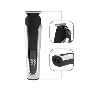 Cortadora <span class=keywords><strong>de</strong></span> pelo profesional para hombres, máquina <span class=keywords><strong>de</strong></span> corte <span class=keywords><strong>de</strong></span> <span class=keywords><strong>barba</strong></span> recargable por USB, resistente al agua - Product Image 1
