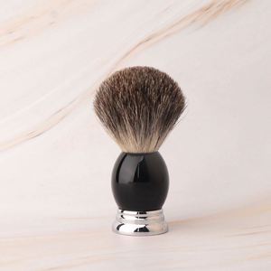 <span class=keywords><strong>Blaireau</strong></span> de luxe fabricants de cheveux de <span class=keywords><strong>blaireau</strong></span> pur pour hommes avec manche en métal inoxydable - Product Image 2