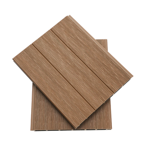 Pannello per Recinzione WPC dal <span class=keywords><strong>Design</strong></span> Moderno, Resistente alle Basse Temperature, Ignifugo, Impermeabile, Insonorizzato, con Superficie 3D/Effetto Legno e <span class=keywords><strong>Design</strong></span> Grafico - Product Image 2