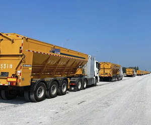 Semi-remorque de <span class=keywords><strong>transport</strong></span> de céréales en vrac XLY245B - Product Image 5