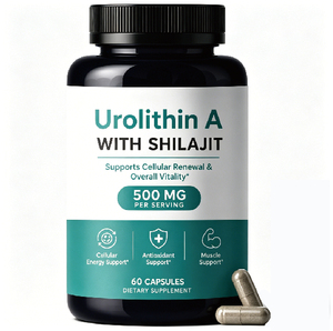 Cápsulas de Urolithin A de Marca Privada Personalizada, 60 Cápsulas para Apoyo Energético Celular, Apoyo Antioxidante y Apoyo Muscular - Product Image 1