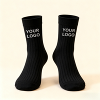 Chaussettes de compression décontractées de luxe pour l'été, avec logo personnalisé, antibactériennes, anti-fatigue, respirantes, écologiques, sans coutures, pour hommes