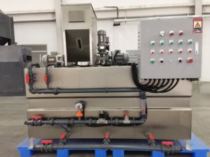 Fabricante de fábrica IEPP, tratamiento de aguas residuales WWTP, sistema de preparación química <span class=keywords><strong>PAM</strong></span>, equipo automático de dosificación de electrolitos de polímero - Product Image 3