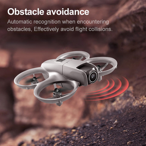 Dron Gt3 Mini con Flujo Óptico para Principiantes, Cámaras Duales SD 480P, Quadcopter Eléctrico Plegable con 6 Minutos de Tiempo de Vuelo y Función Sígueme - Product Image 2