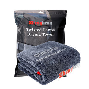 프리미엄 페인트 관리를 위한 트위스트 루프 자동차 디테일링 타월 슈퍼 흡수성 및 스크래치 프리 - Product Image 2