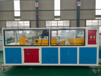 Mesin Profil PVC WPC Twin-screw dengan Cetakan Kustom, Lini Produksi Profil, Digunakan untuk Kusen Jendela, Lembaran, dan Panel