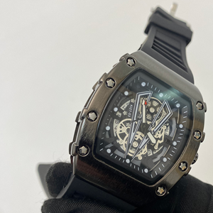 Reloj de pulsera mecánico de alta tecnología para hombre, movimiento automático, estilo deportivo moderno, un imprescindible para tu muñeca - Product Image 2