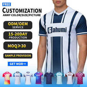 Camiseta de Fútbol Sublimada Personalizada, 100% Poliéster, Secado Rápido, Ropa Deportiva para Clubes y Eventos Deportivos - Product Image 2