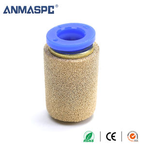 อุปกรณ์เก็บเสียงทองเหลืองนิวเมติกขนาด4มม. 6มม. 8มม. 10มม. ท่อไอเสียอากาศส่วนประกอบกรองน้ำมันไอเสียอย่างรวดเร็ว - Product Image 4