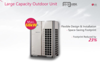 Système de climatisation VRF à onduleur CC complet 10 CV, commercial, multizone, chaud/froid pour immeubles de bureaux et centres commerciaux