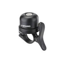 Sonnette de vélo TOSUOD personnalisable avec logo, étanche, durable, son fort, accessoires d'avertissement de sécurité pour VTT et vélo de route