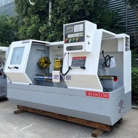 Tour CNC CK6160-2000 à commande Fanuc, tour à lit plat robuste, mandrin manuel