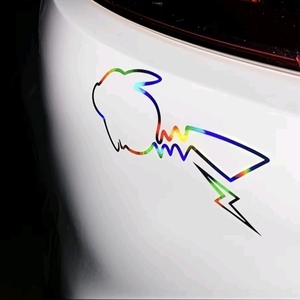 Impresión de fábrica diseño personalizado impermeable Holo pegatina coche - Product Image 1