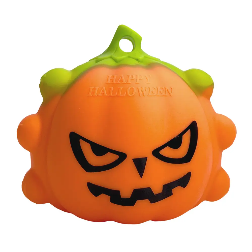 USSE Jack-o-Lantern Halloween Toy, Squeeze Ball for Kids and Adults Stress Relief