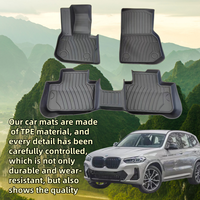 Convient pour 2018-2022 BMW X3 avec tapis de voiture de protection contre les intempéries