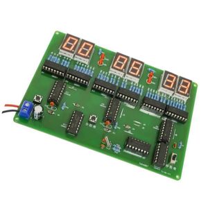 OKYN-G5240 DIY 6 Digit <b>LED</b> <b>Digital</b> Electronic <b>Clock</b> Kit for Soldering Practice and STEM Education - Product Image 4