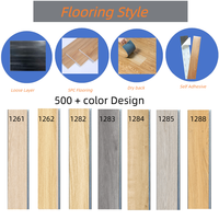 Planches de sol en PVC Chevron Click imperméables de luxe OEM, sol en vinyle en os de poisson Unilin, revêtement de sol en vinyle SPC en chevrons pour chambre à coucher