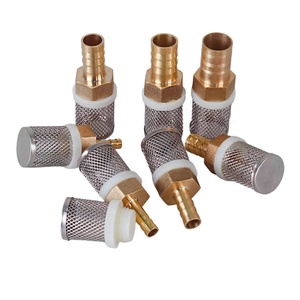 Garden Irrigation <b>Pump</b> Protection Hose Water Cleaning Stainless Steel Mesh Brass Filter1/2" Car Wash Tube Filter Strainer - Product Image 5
