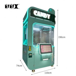 Machine à Barbe à Papa Intelligente à Monnayeur, Entièrement Automatique, Nouvelle Machine Distributrice de Barbe à Papa Économique - Product Image 4