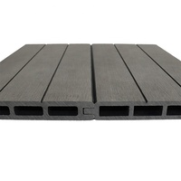 Papan Pagar Komposit Kayu Plastik (WPC) Tahan UV dan Tahan Air 1,8*1,8m untuk Pagar Privasi Taman Luar Ruangan