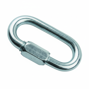 Moschettone con anello a vite da 60mm in acciaio inossidabile essenziale per la sicurezza e la sopravvivenza - Product Image 1