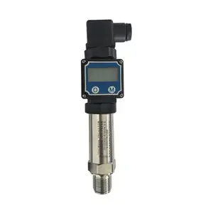 Factory Calibrated Cylinder 304 Housing Digital LCD Pressure Transducer